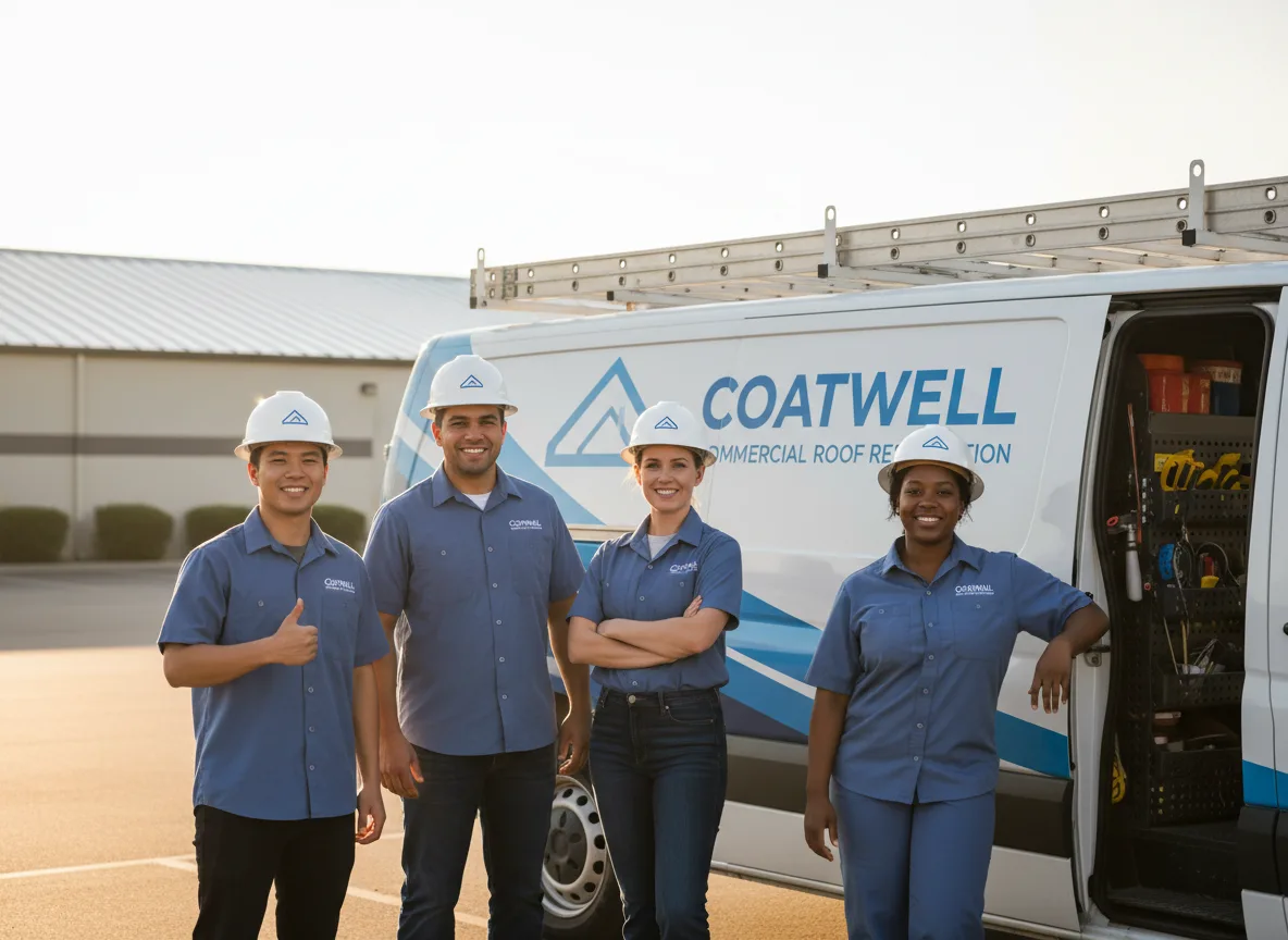 Commercial roof coating company in Kenefic, OK